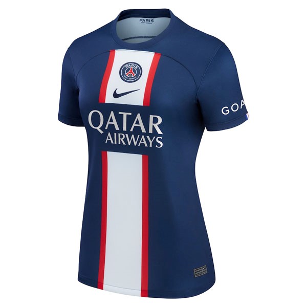 Camiseta Paris Saint Germain Mujer 2022/2023 Azul